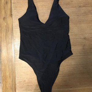 Black Aerie One-piece Swimsuit - size M